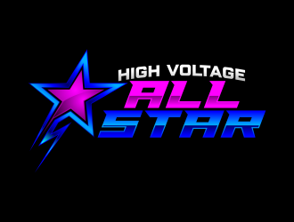 High Voltage All Star logo design by ekitessar