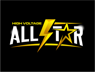 High Voltage All Star logo design by mutafailan