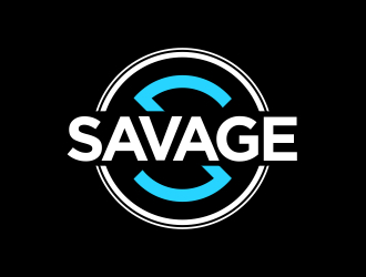 Savage the label  logo design by aura