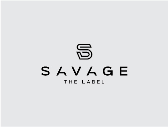 Savage the label  logo design by mmyousuf