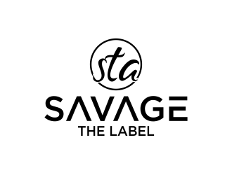 Savage the label  logo design by MUNAROH