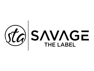 Savage the label  logo design by MUNAROH
