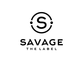 Savage the label  logo design by ubai popi