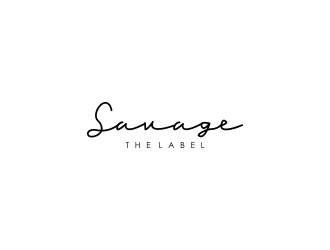 Savage the label  logo design by ubai popi