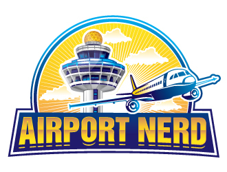 AirportNerd logo design by Sandip