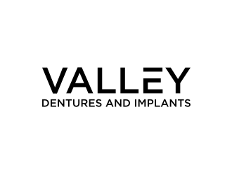 Valley Dentures and Implants logo design by vostre