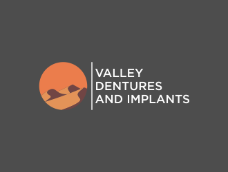 Valley Dentures and Implants logo design by y7ce
