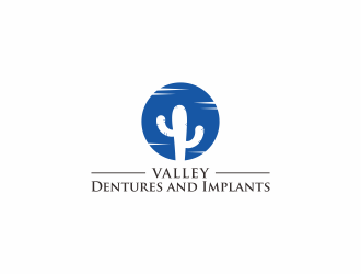Valley Dentures and Implants logo design by Zeratu