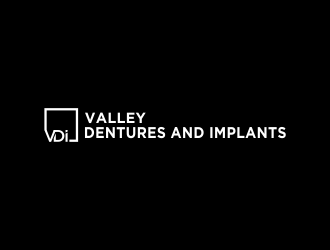 Valley Dentures and Implants logo design by done