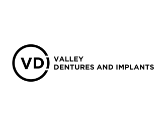 Valley Dentures and Implants logo design by creator_studios