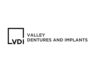 Valley Dentures and Implants logo design by creator_studios