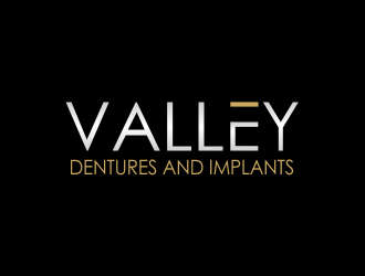 Valley Dentures and Implants logo design by giphone