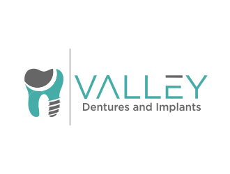 Valley Dentures and Implants logo design by MUNAROH