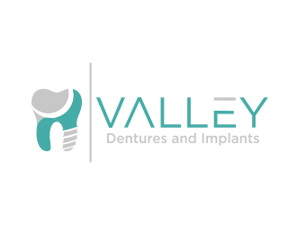 Valley Dentures and Implants logo design by MUNAROH