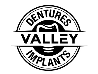 Valley Dentures and Implants logo design by adm3