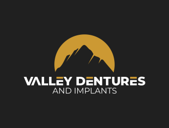Valley Dentures and Implants logo design by ekitessar