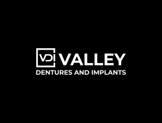 Valley Dentures and Implants logo design by vuunex