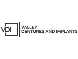 Valley Dentures and Implants logo design by gilkkj