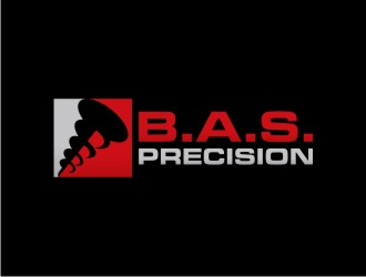 B.A.S. Precision logo design by sabyan