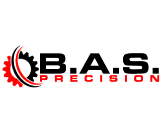 B.A.S. Precision logo design by AamirKhan