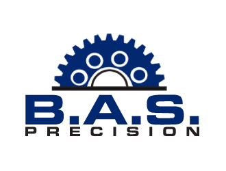 B.A.S. Precision logo design by AamirKhan