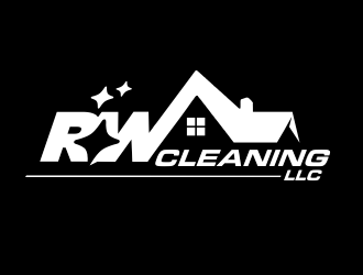 RW CLEANING LLC logo design by M J