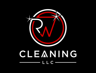RW CLEANING LLC logo design by Mahrein