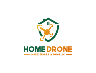 Home Drone Inspections &amp; Imaging LLC logo design by grafisart2