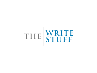 The Write Stuff logo design by logitec