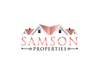 Samson Properties logo design by bombers