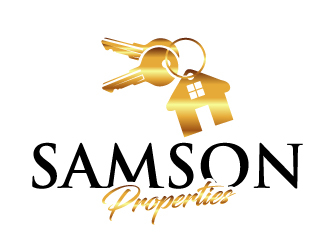Samson Properties logo design by AamirKhan