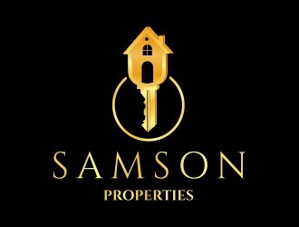 Samson Properties logo design by rizuki
