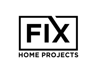 FIX Home Projects logo design by MUNAROH
