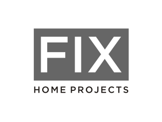 FIX Home Projects logo design by vostre