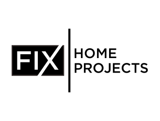 FIX Home Projects logo design by MUNAROH