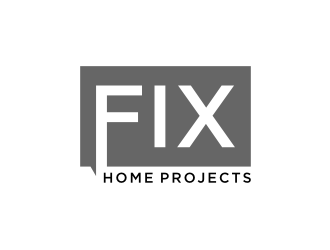 FIX Home Projects logo design by vostre