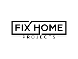 FIX Home Projects logo design by MUNAROH