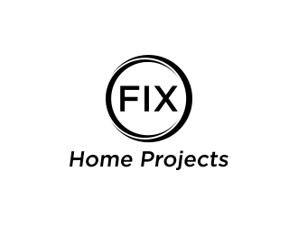 FIX Home Projects logo design by dodihanz