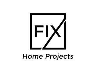 FIX Home Projects logo design by dodihanz