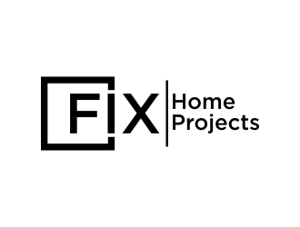 FIX Home Projects logo design by dodihanz