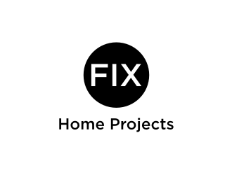 FIX Home Projects logo design by asyqh