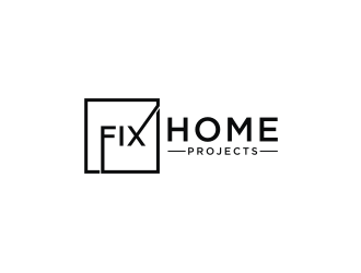FIX Home Projects logo design by KQ5