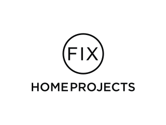 FIX Home Projects logo design by KQ5