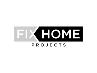 FIX Home Projects logo design by GassPoll