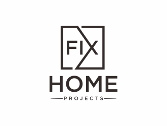 FIX Home Projects logo design by EkoBooM