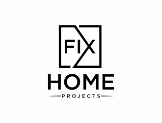 FIX Home Projects logo design by EkoBooM