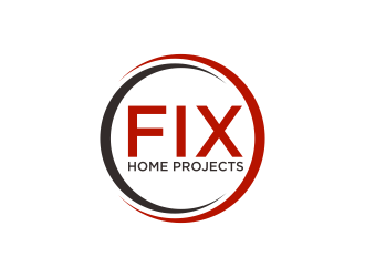 FIX Home Projects logo design by GassPoll