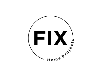 FIX Home Projects logo design by haidar