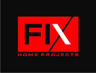 FIX Home Projects logo design by coco