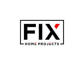 FIX Home Projects logo design by haidar